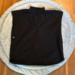 Figs Rafaela Scrub Top-Black